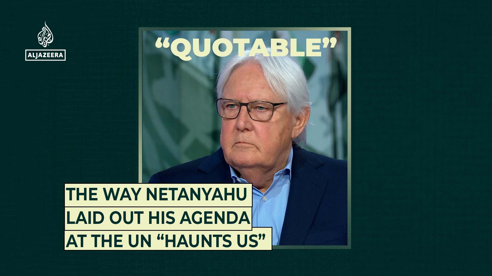 The way Netanyahu laid out his agenda at the UN “haunts us”