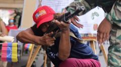The US navy killed 17 in deadly strikes. Now Venezuela is giving civilians guns