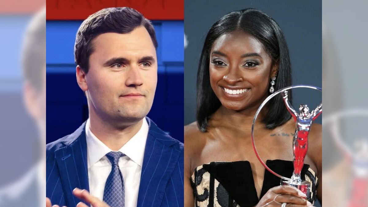Simone Biles didn’t respond to Charlie Kirk once calling her ‘a disgrace’