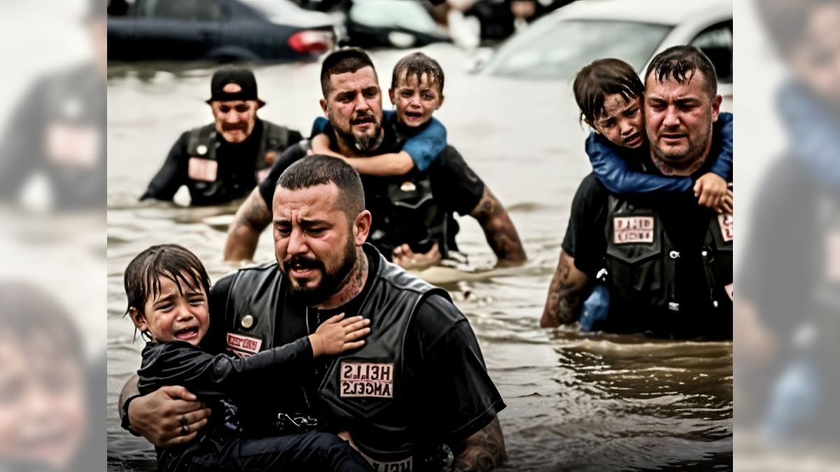 Rumor has it Hells Angels saved 23 kids from flooded school bus. Here’s the truth