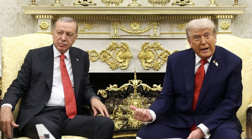 ‘Cool story’: Observers mock Trump for bragging about ‘tacky’ 24 karat gold in Oval Office