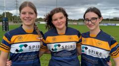 Can England’s rugby heroes inspire more girls to stay in sport?