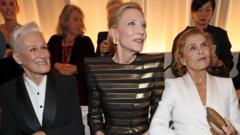 Stars turn out for final Armani fashion show in Milan