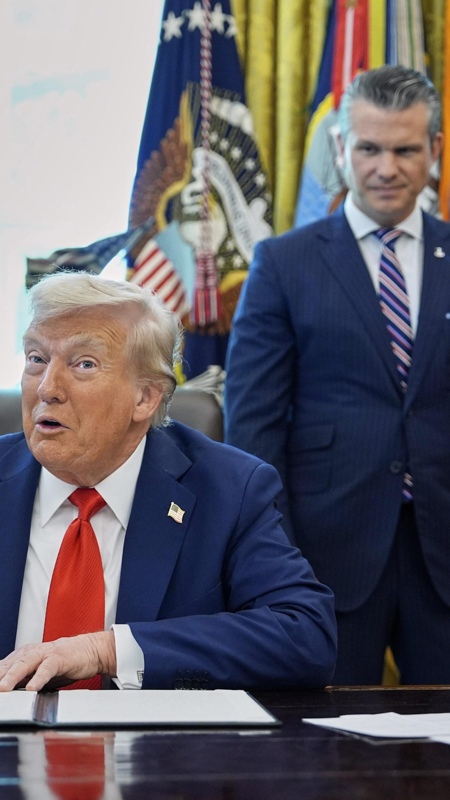 Trump to attend Pete Hegseth’s gathering of generals