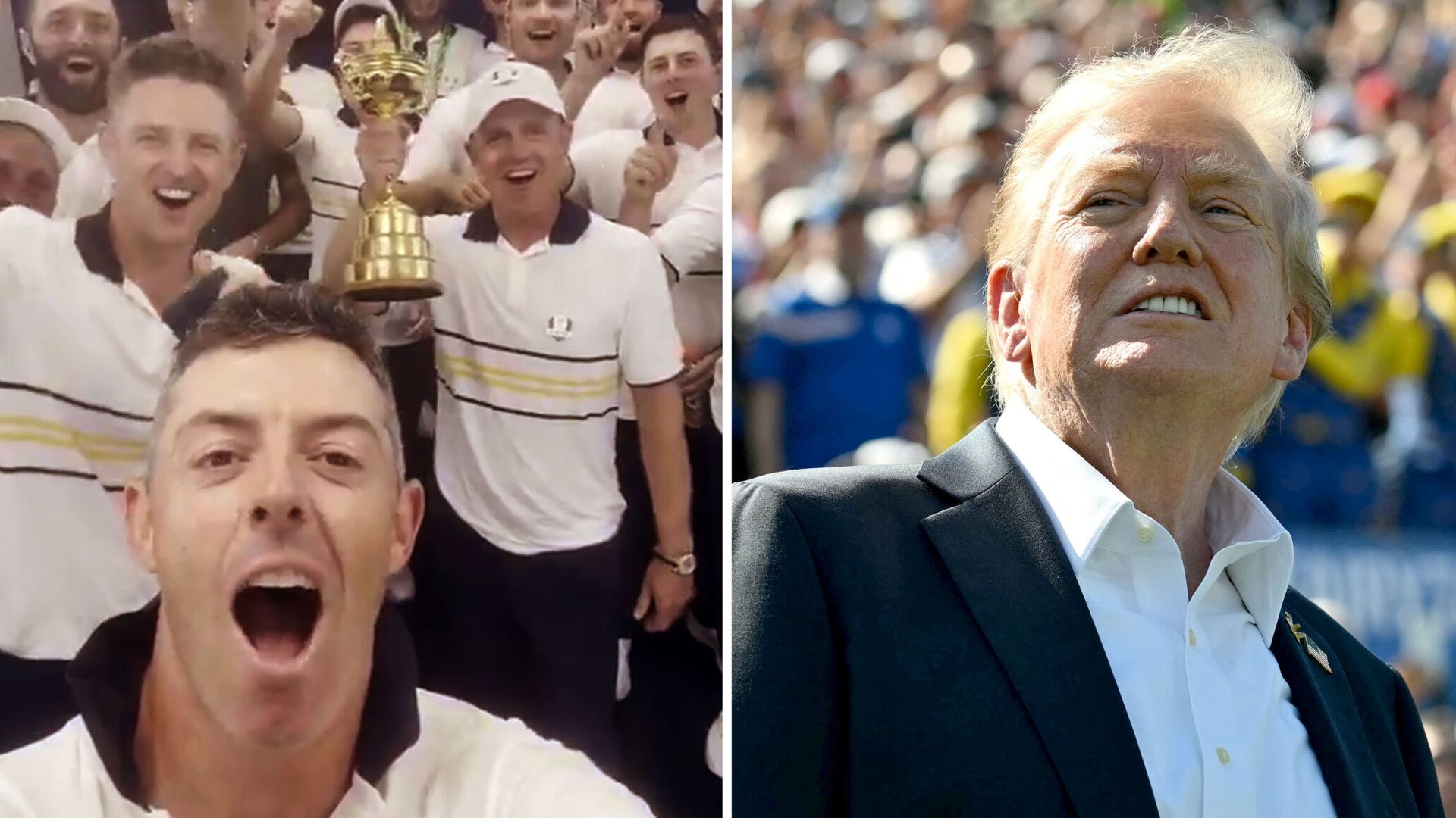 Trump responds to Team Europe’s Ryder Cup taunt