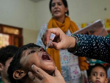 Pakistan’s polio fight suffers a blow with 2 new cases reported in the south