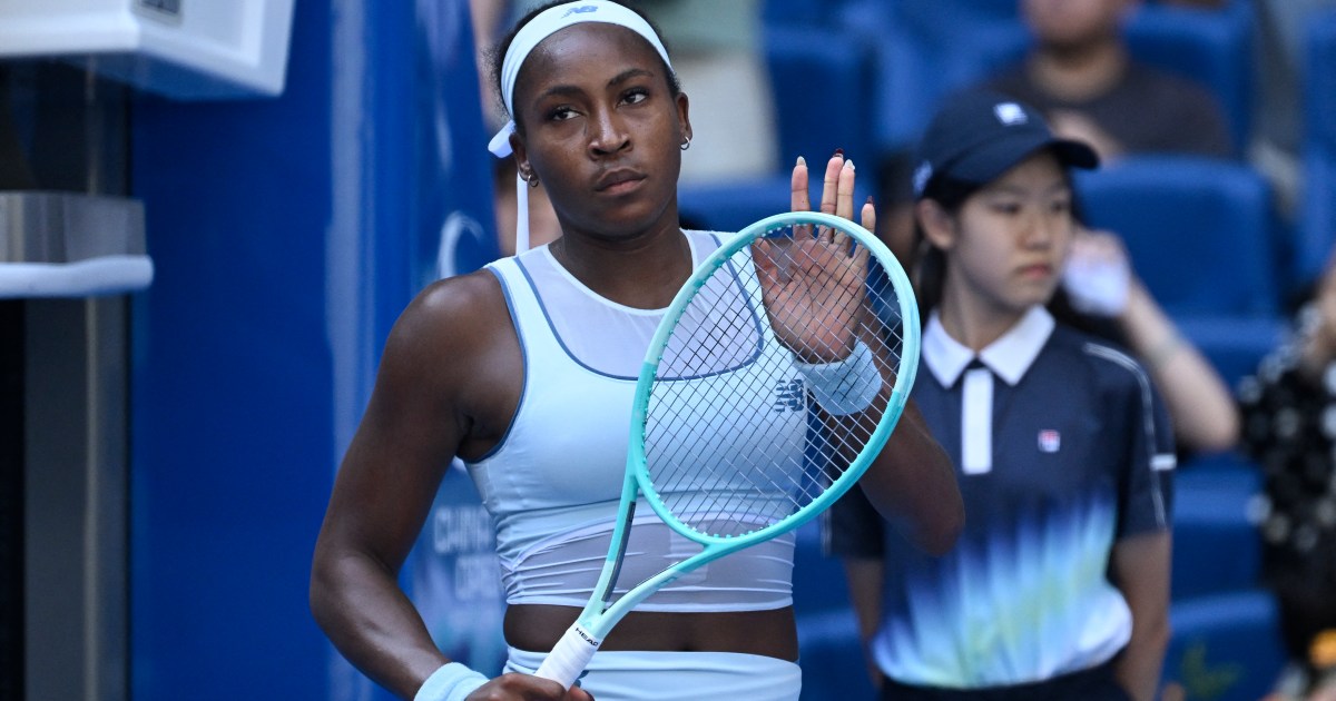 Coco Gauff rallies to win against Belinda Bencic at China Open