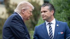 Hegseth reiterates ‘warrior ethos’ in remarks to top US generals