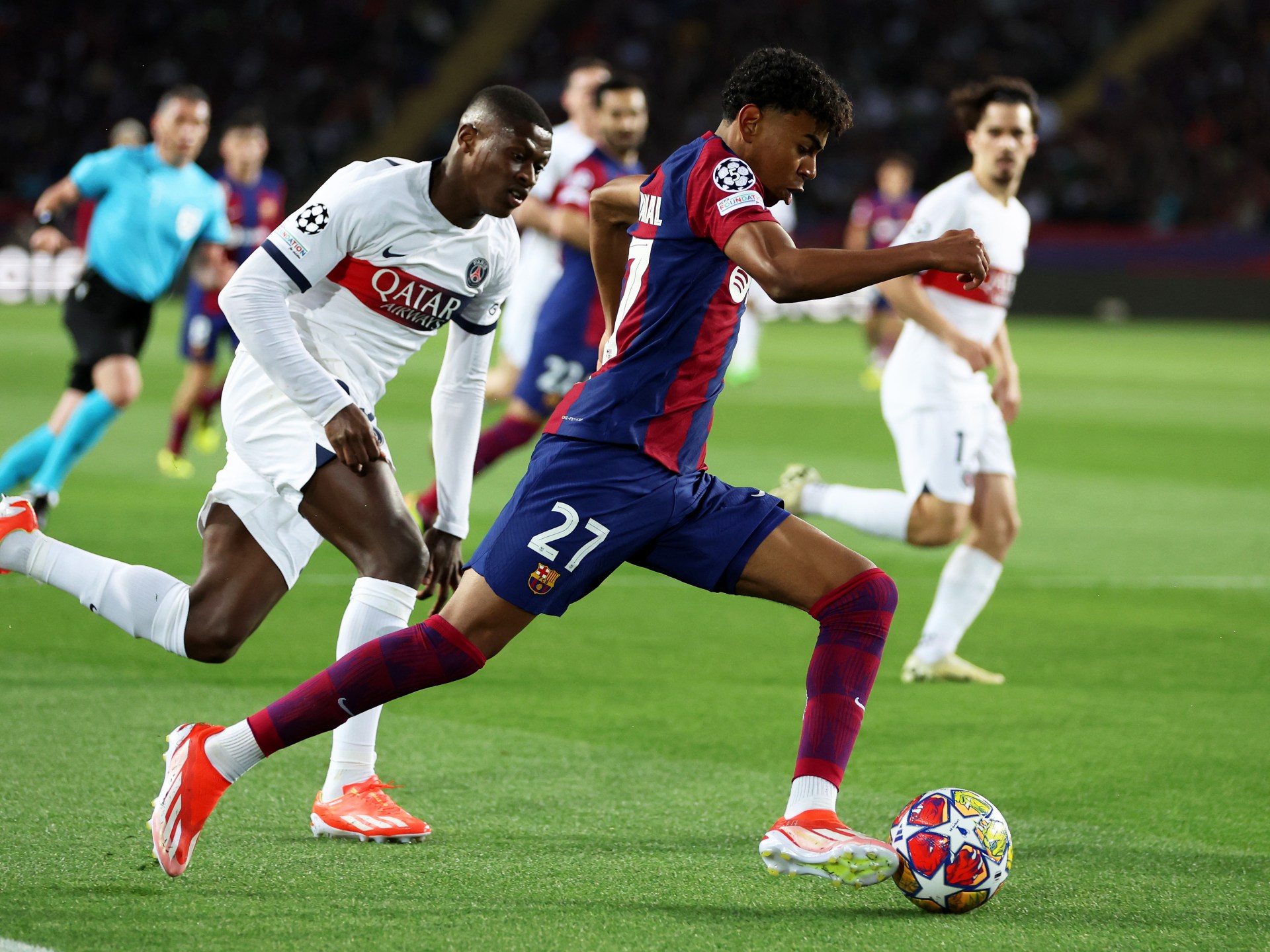 Barcelona vs PSG: UEFA Champions League – team news, start time and lineups