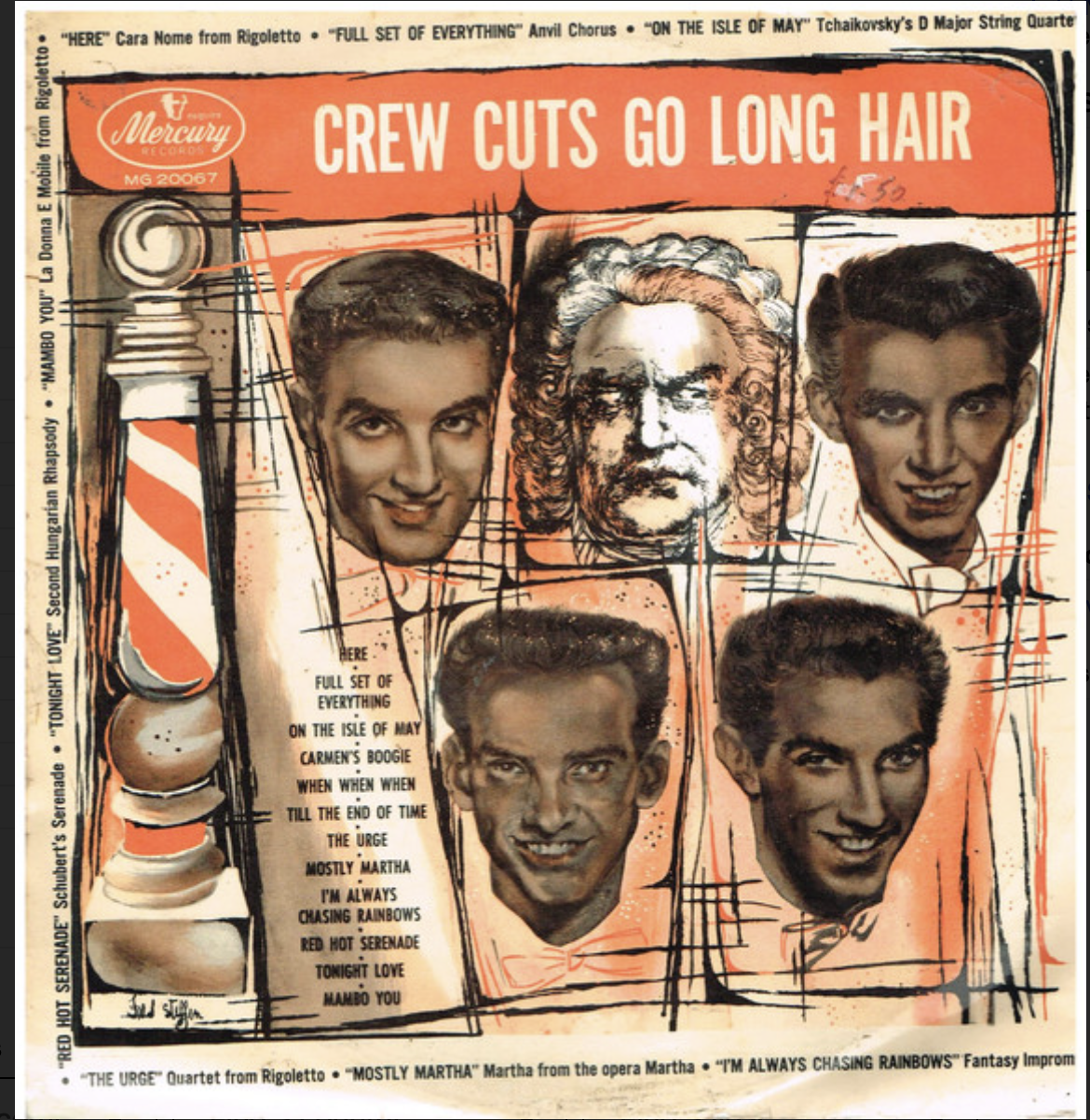 Crew Cuts Go Long Hair