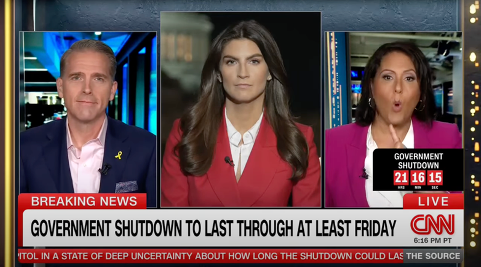 ‘That’s a lie and you know it!’: Scott Jennings confronted on CNN over government shutdown