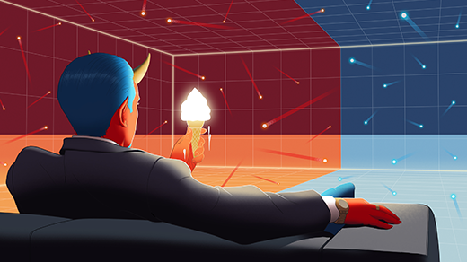 A Thermometer for Measuring Quantumness