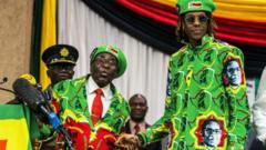 Robert Mugabe’s son appears in court on drug charge