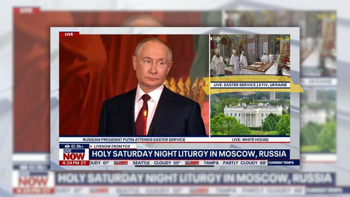 A Fox livestream news report labeled Kyiv a Russian city. Here’s what we know