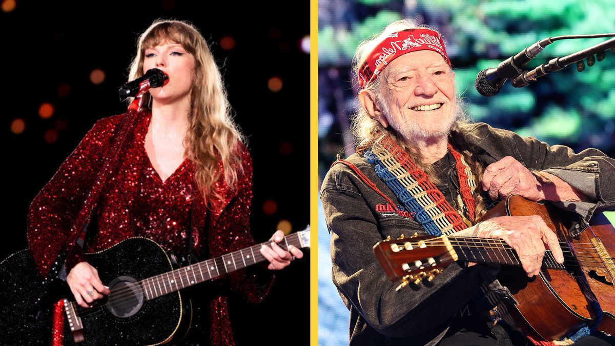 Taylor Swift and Willie Nelson never, ever, ever performed together
