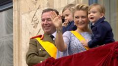 Celebrations in Luxembourg as new Crown Duke sworn in