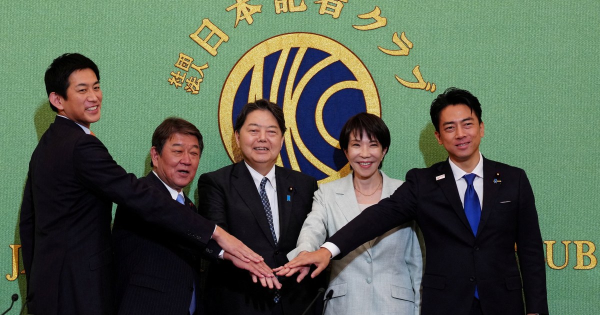 Who are the candidates running to be Japan’s next prime minister?
