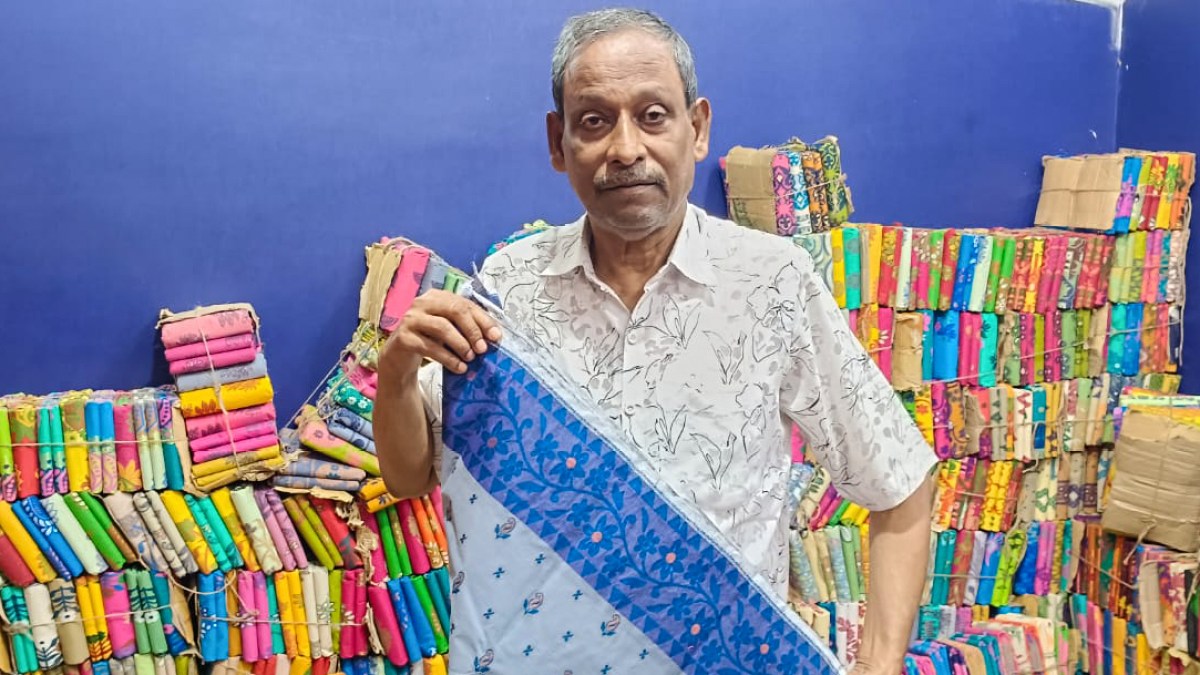 How tensions with Bangladesh are roiling India’s sari business