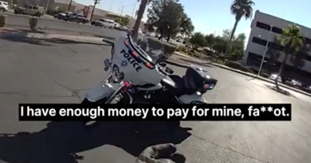 A cop who teaches LGBTQ+ policing classes called a traffic officer a “fa**ot”