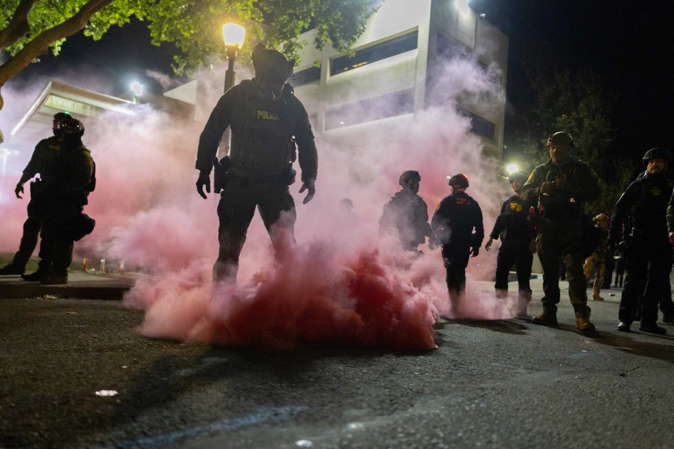 ‘Republic is in big trouble’: Senator shocked as he sees troops attack peaceful protesters