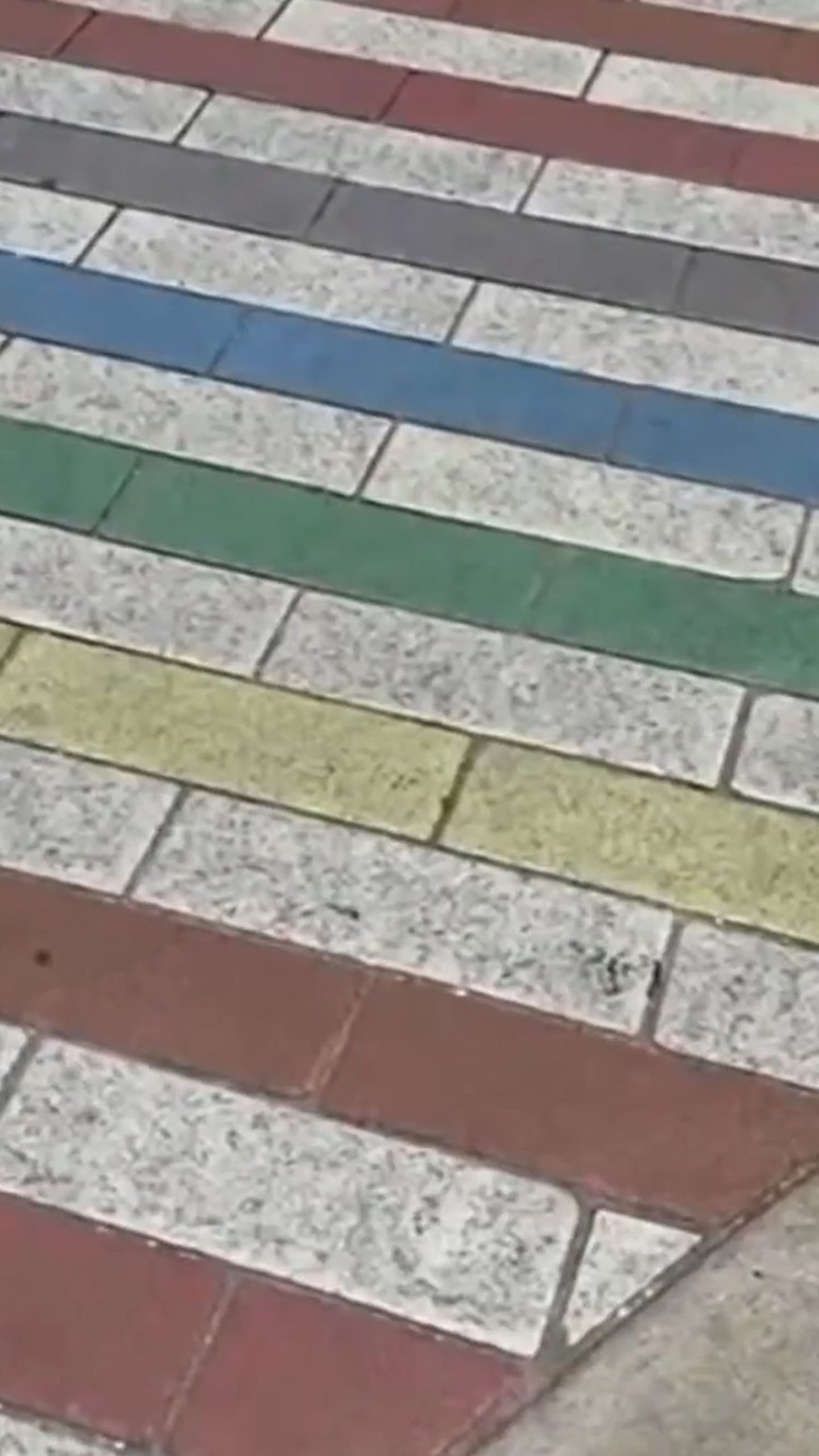 Rainbow brick crosswalk removed in Miami Beach