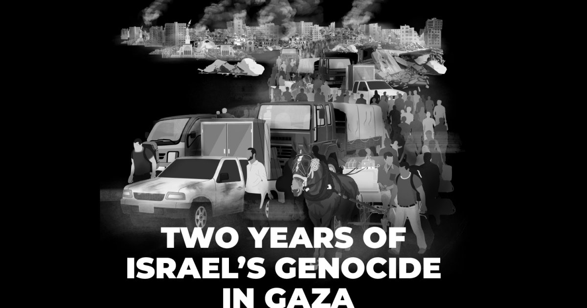 Two years of Israel’s genocide in Gaza: By the numbers
