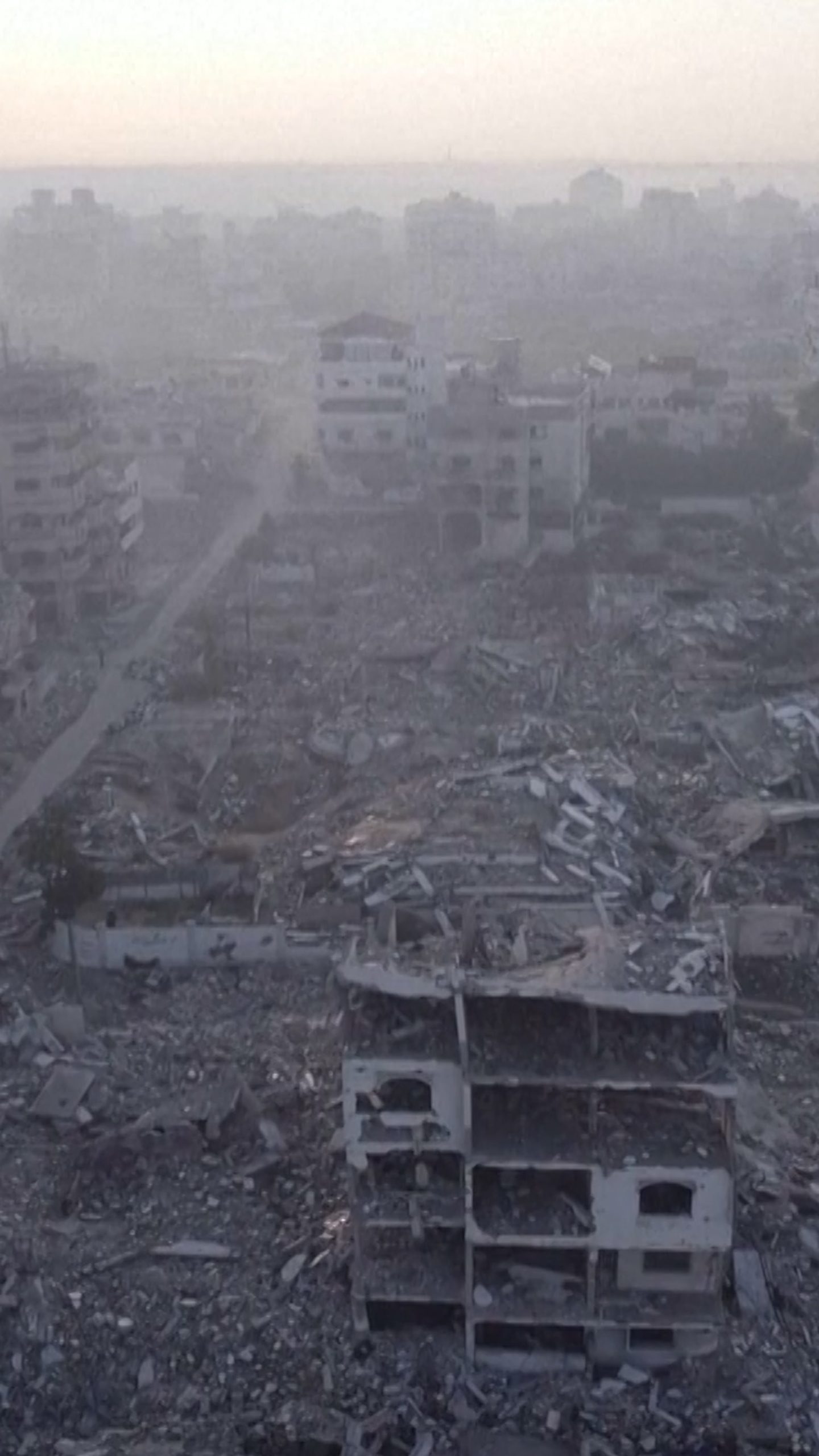 Video shows Gaza before and after two years of war