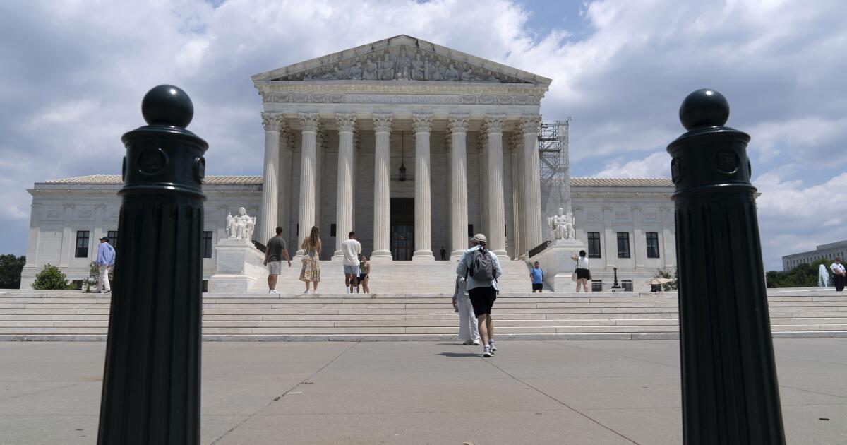 Supreme Court sees a free-speech problem with laws that ban ‘conversion therapy’ for minors