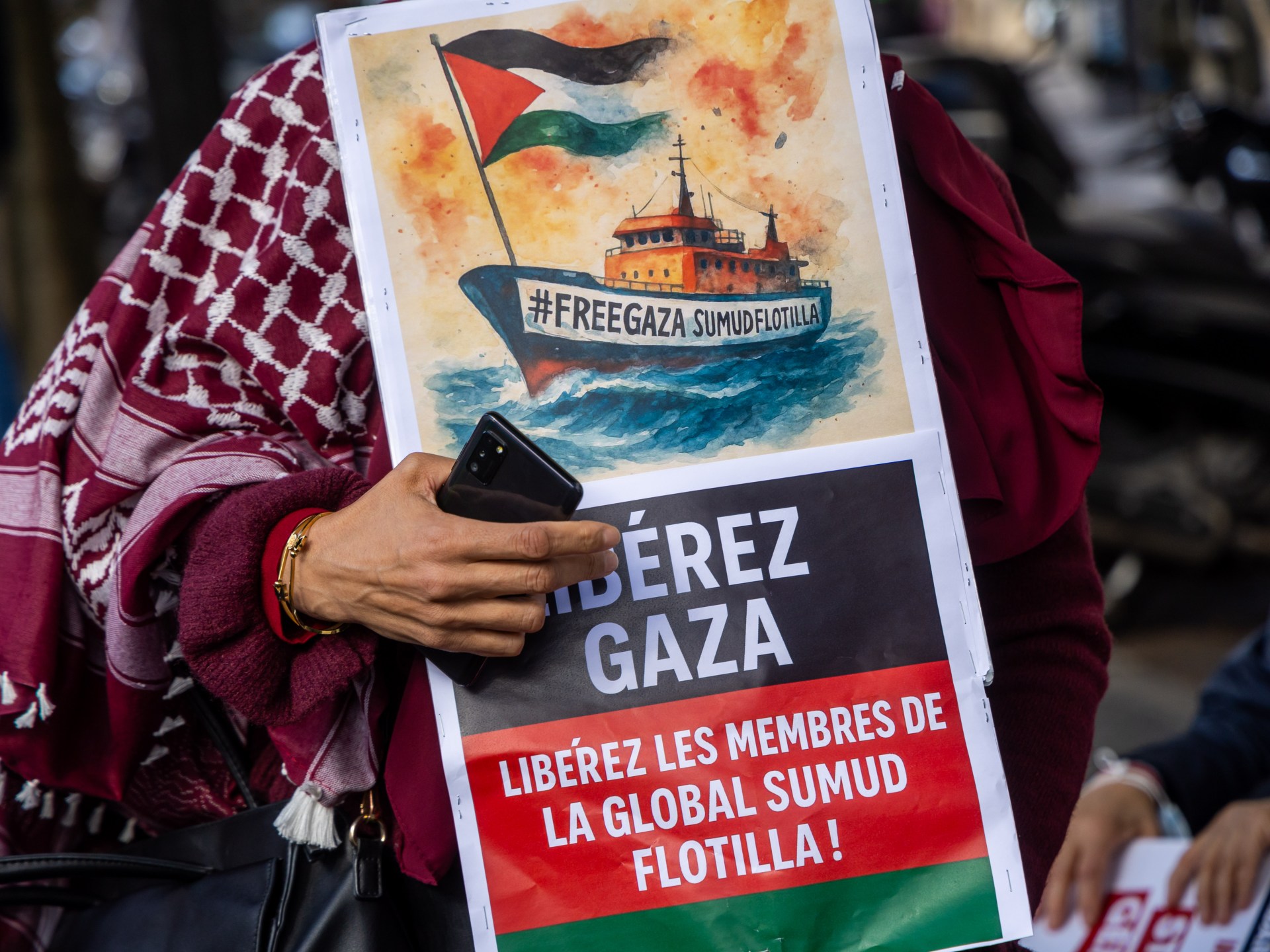 US activist from Gaza flotilla alleges ‘psychological torture’ by Israel