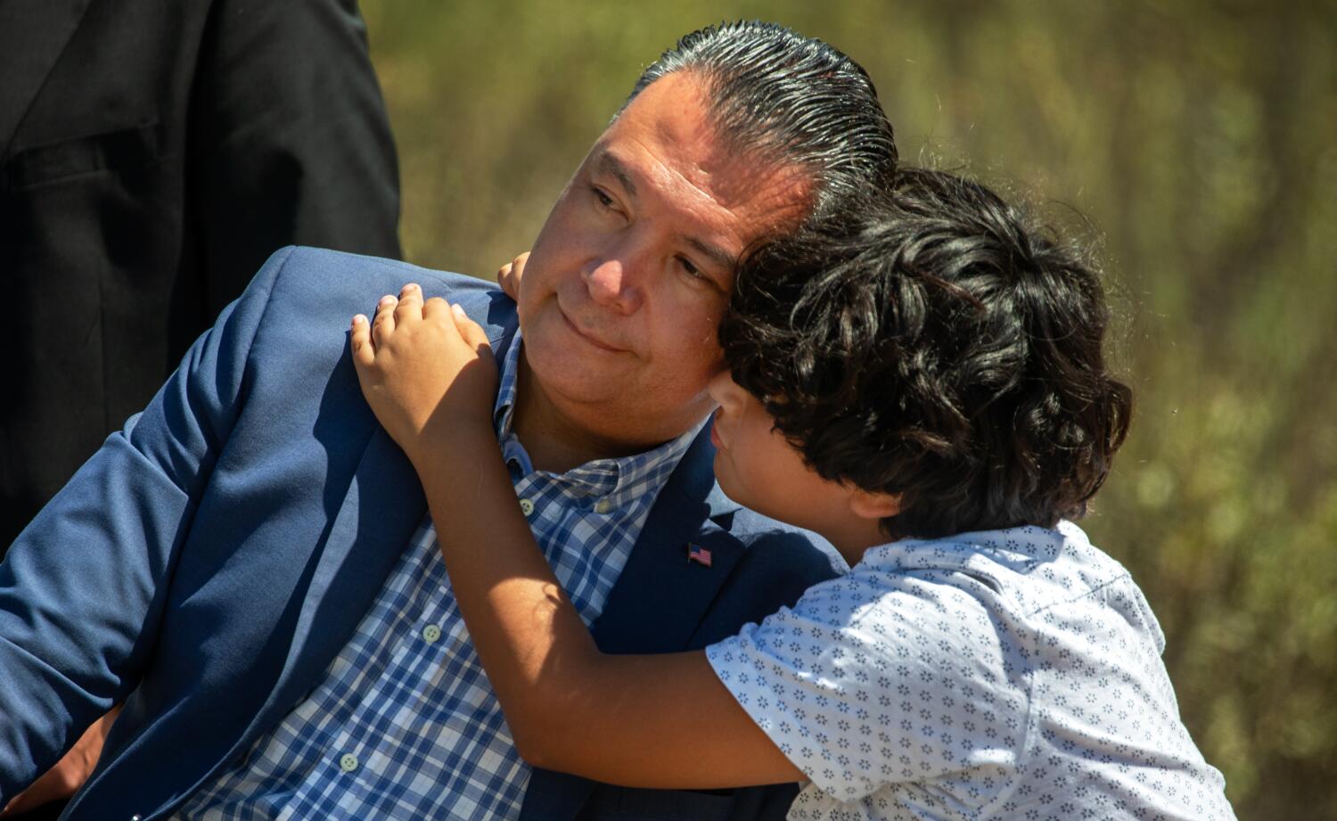 Chabria: They cuffed and tackled Sen. Alex Padilla. But he sees a bigger crisis ahead