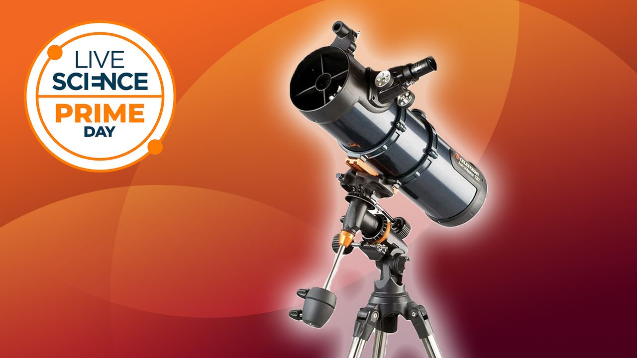 We saw Saturn and Jupiter with this telescope and now it’s even cheaper for Prime Day