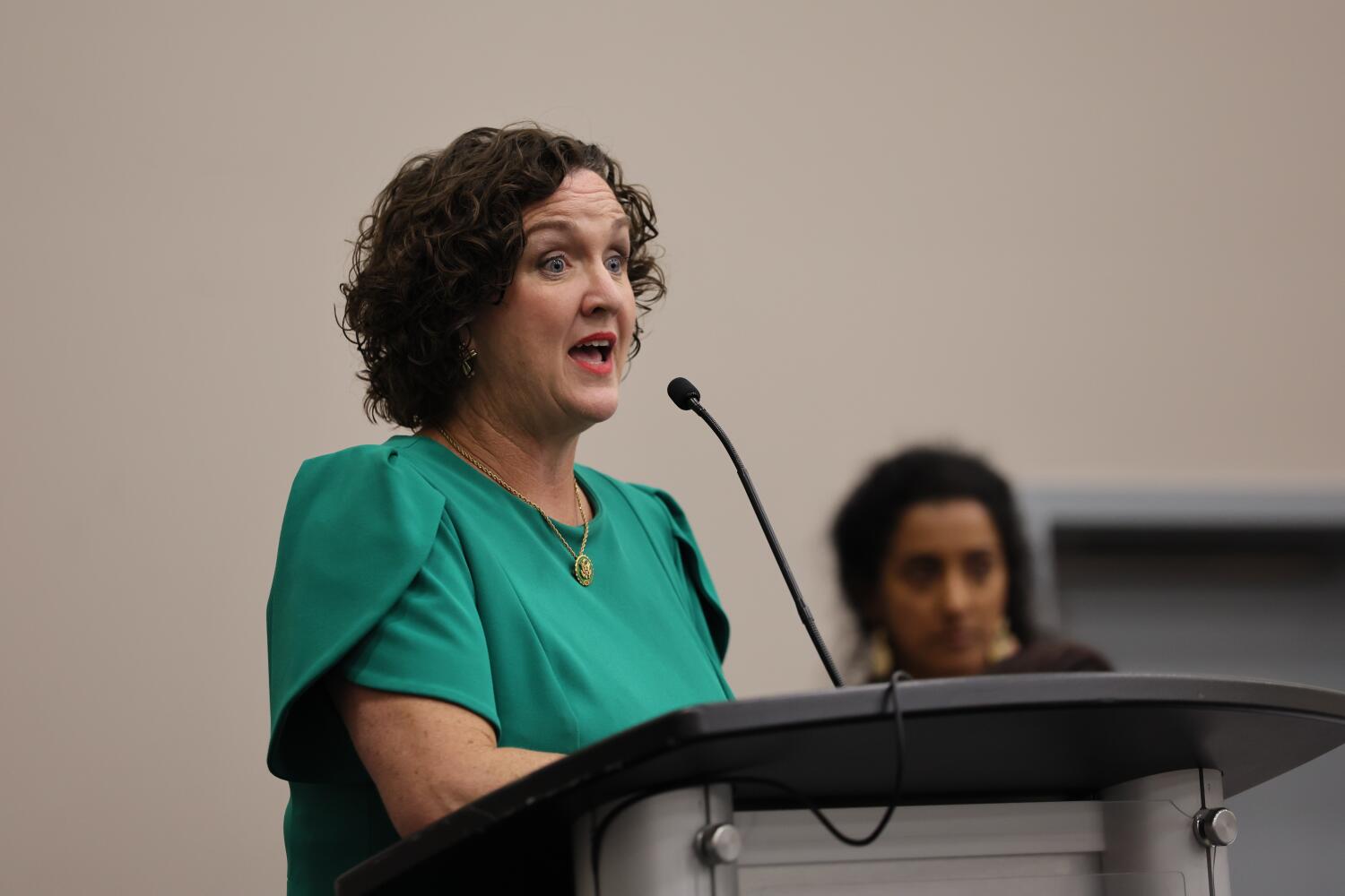 ‘I don’t want this all on camera,’ gubernatorial hopeful Katie Porter says in testy interview