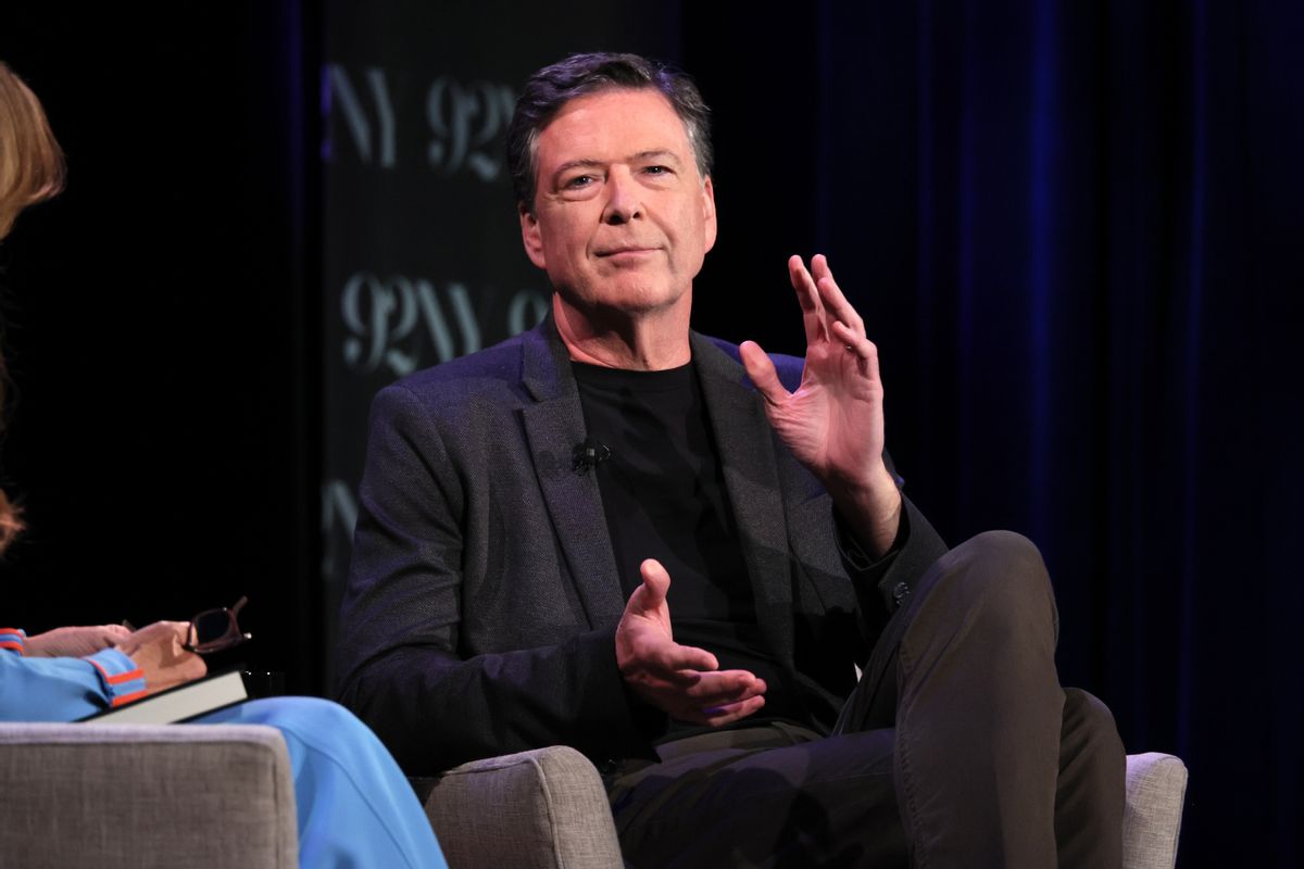 Claim that charges against James Comey were dropped because his name was misspelled is satire