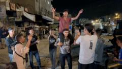 Scenes of joy in Gaza after Trump’s announcement
