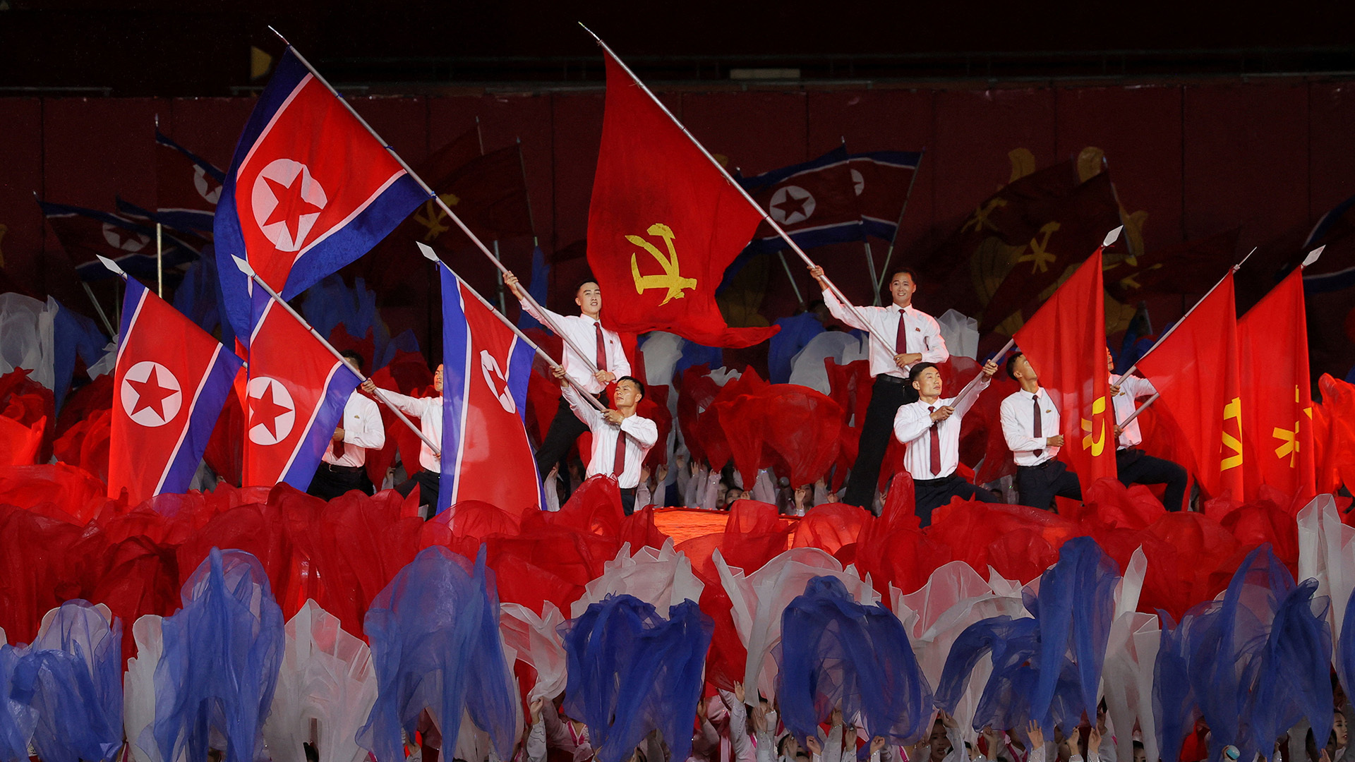North Korea marks ruling party’s 80th anniversary with huge ceremony