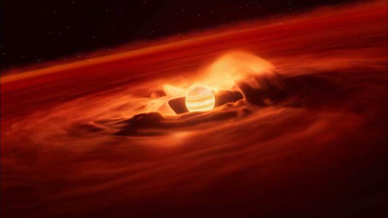 Astronomers saw a rogue planet going through a rapid growth spurt