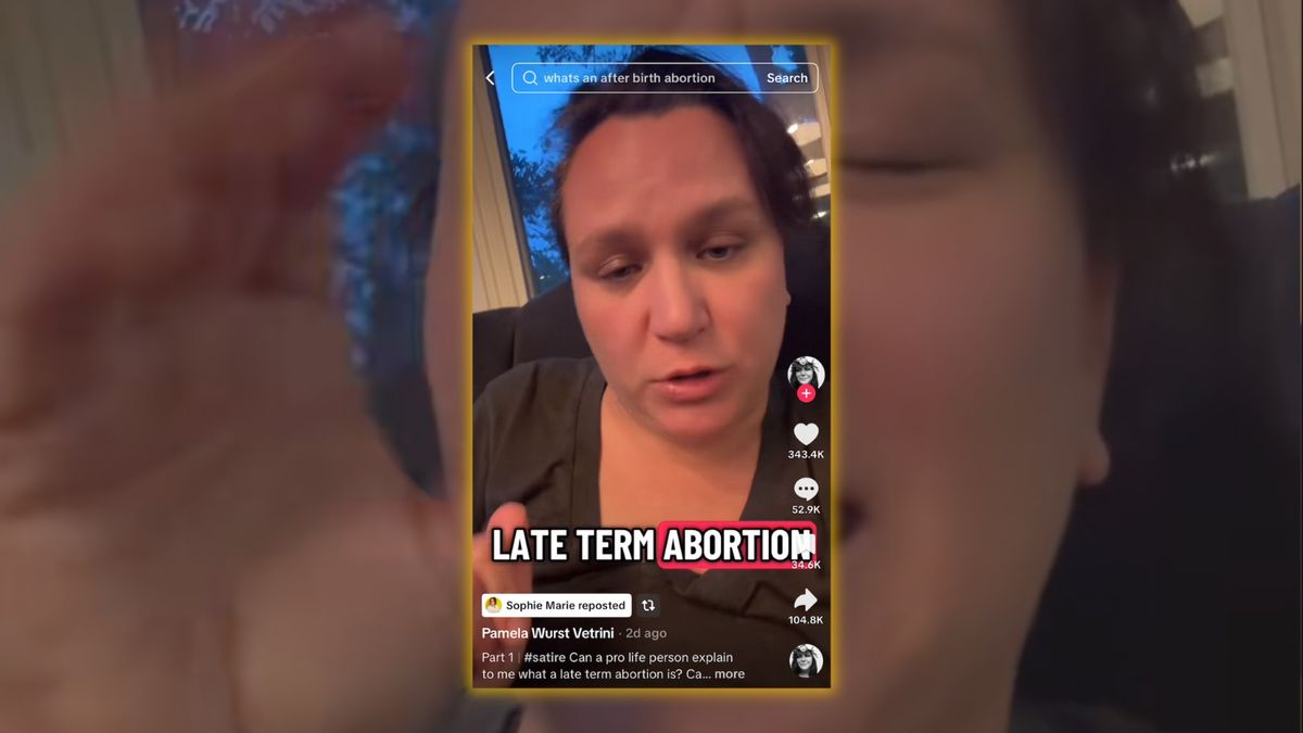 Posts claim video shows pregnant woman regretting Trump vote. Here’s the truth