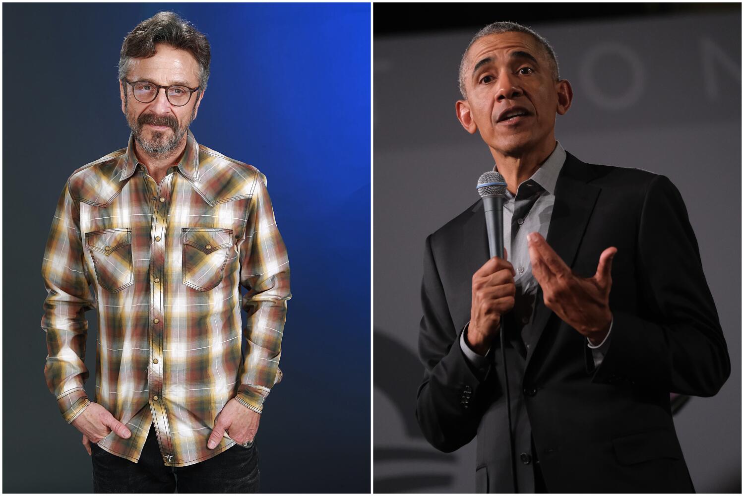 This is ‘a test,’ Obama says of the U.S. under Trump. He gets candid with podcaster Marc Maron