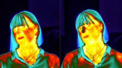 Your nose gets colder when you’re stressed. These thermal images show the change