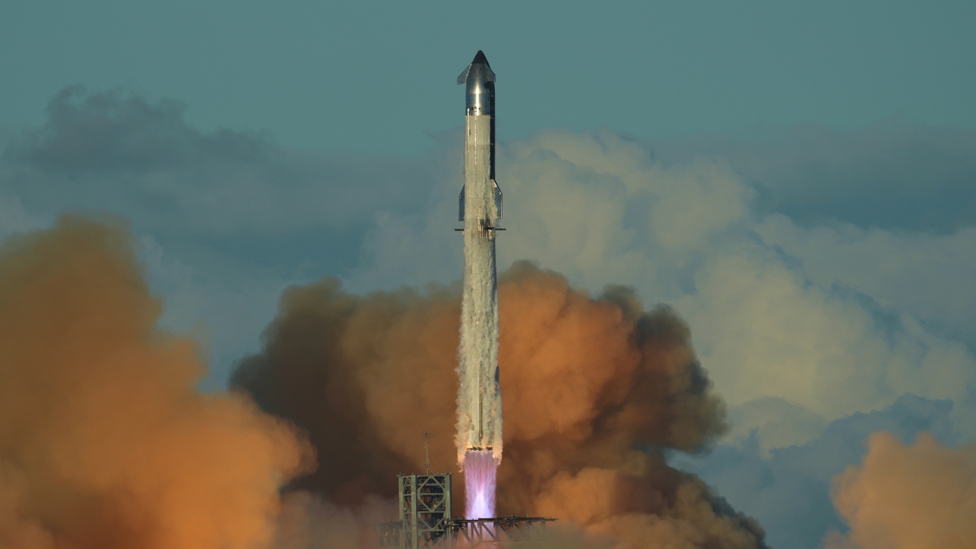 SpaceX launches 11th test flight of its mega Starship rocket with another win