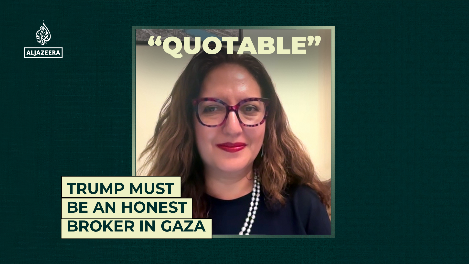 Trump must be an honest broker in Gaza