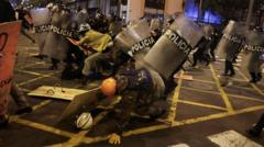 Watch: Police fire tear gas at protesters in Peru