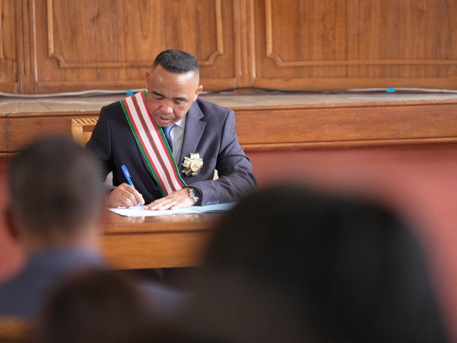 Military leader Randrianirina sworn in as Madagascar’s new president