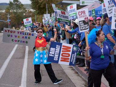 31,000 Kaiser Permanente nurses and other health care workers strike for better wages and staffing