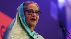 Death penalty sought for Bangladesh’s ex-leader Sheikh Hasina