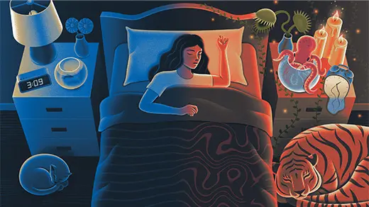 How the Brain Moves From Waking Life to Sleep (and Back Again)