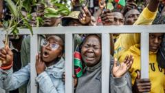 ‘We are orphans’: Kenyans bid farewell to ex-PM Odinga in his political heartland