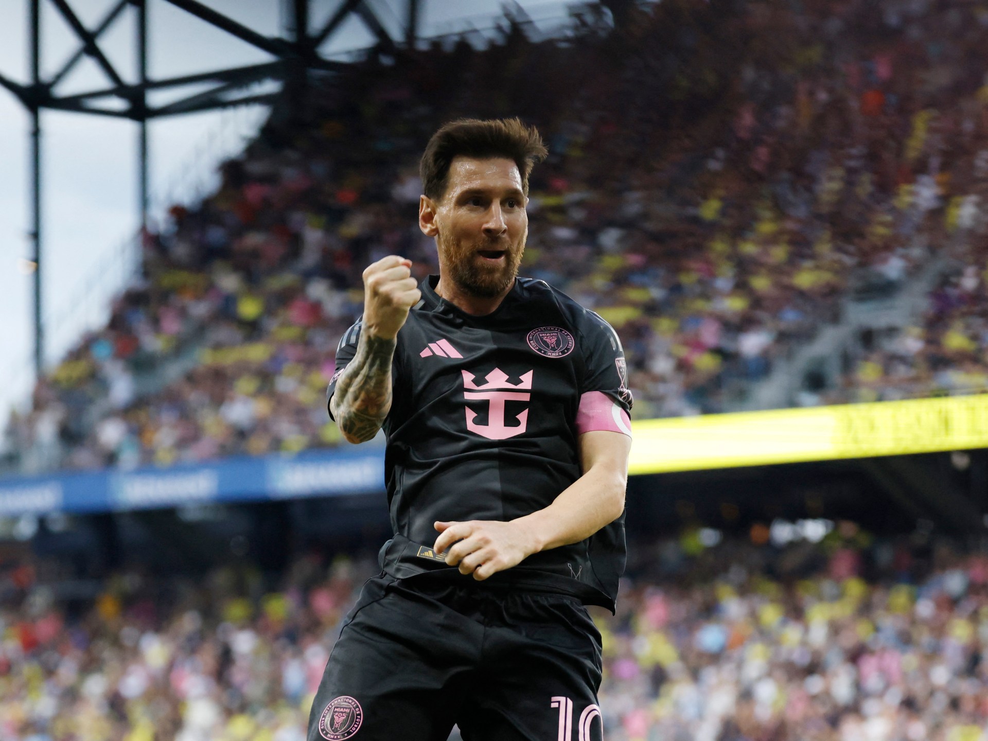 Messi scores three goals, secures Golden Boot as Miami beat Nashville