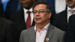 Trump ends aid to Colombia and calls country’s leader a ‘drug leader’
