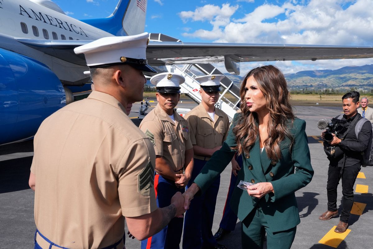 Coast Guard spent about $200M on private jets for Kristi Noem, other top officials. Here’s the contract